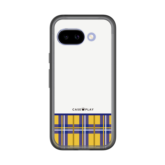 スリムプロテクションプレミアムケース［ CASEPLAY Tartan Check - Yellow ］