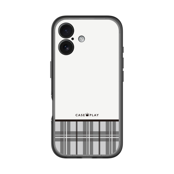 分離ケース［ CASEPLAY Tartan Check - Gray ］