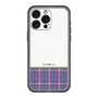 スリムプロテクションプレミアムケース［ CASEPLAY Tartan Check - Purple ］