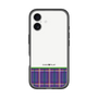 スリムプロテクションプレミアムケース［ CASEPLAY Tartan Check - Purple ］