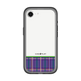スリムプロテクションプレミアムケース［ CASEPLAY Tartan Check - Purple ］