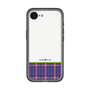 スリムプロテクションプレミアムケース［ CASEPLAY Tartan Check - Purple ］