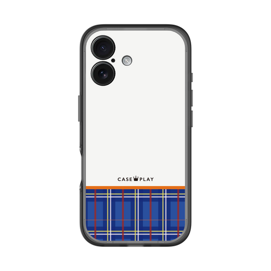 分離ケース［ CASEPLAY Tartan Check - Blue ］