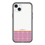 スリムプロテクションプレミアムケース［ CASEPLAY Tartan Check - Pink ］
