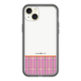 スリムプロテクションプレミアムケース［ CASEPLAY Tartan Check - Pink ］