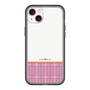 スリムプロテクションプレミアムケース［ CASEPLAY Tartan Check - Pink ］