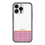 スリムプロテクションプレミアムケース［ CASEPLAY Tartan Check - Pink ］