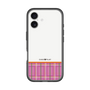 スリムプロテクションプレミアムケース［ CASEPLAY Tartan Check - Pink ］