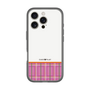 スリムプロテクションプレミアムケース［ CASEPLAY Tartan Check - Pink ］