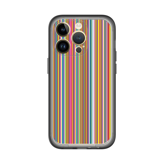 スリムプロテクションプレミアムケース［ Colorful Stripe ］