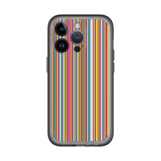 スリムプロテクションプレミアムケース［ Colorful Stripe ］