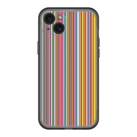 スリムプロテクションプレミアムケース［ Colorful Stripe ］