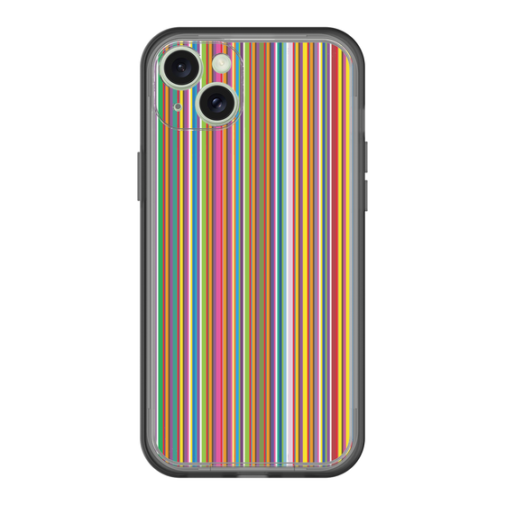 スリムプロテクションプレミアムケース［ Colorful Stripe ］