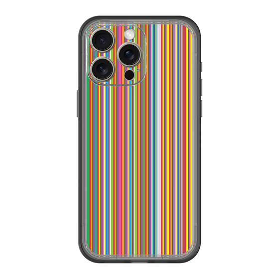 スリムプロテクションプレミアムケース［ Colorful Stripe ］
