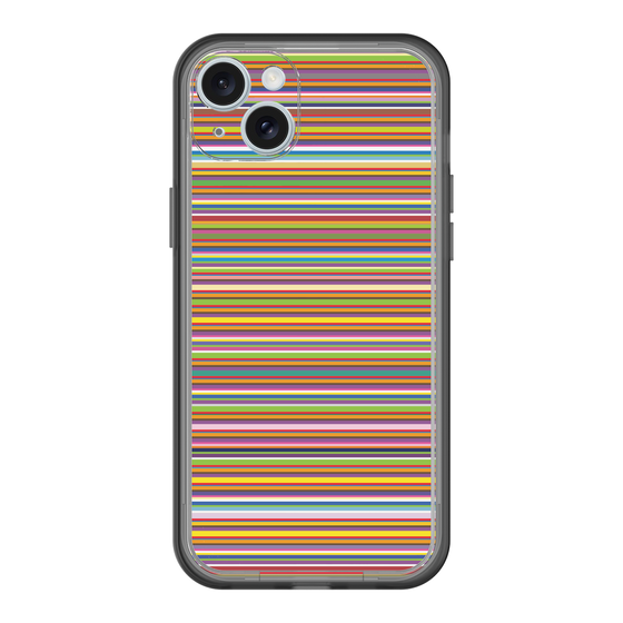 スリムプロテクションプレミアムケース［ Colorful Boader ］