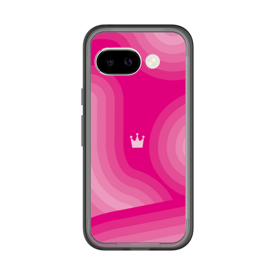 スリムプロテクションプレミアムケース［ CASEPLAY Winding Pattern - Pink ］