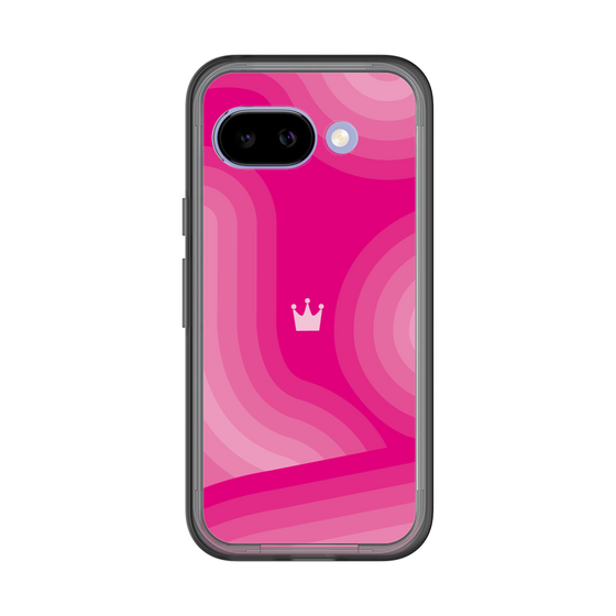 スリムプロテクションプレミアムケース［ CASEPLAY Winding Pattern - Pink ］