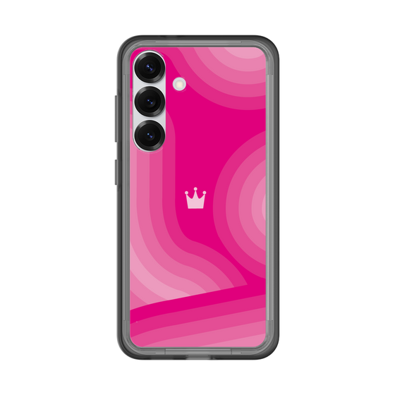 スリムプロテクションプレミアムケース［ CASEPLAY Winding Pattern - Pink ］