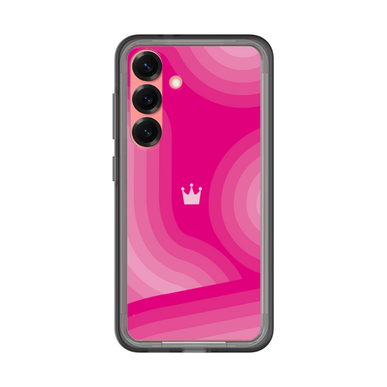 スリムプロテクションプレミアムケース［ CASEPLAY Winding Pattern - Pink ］