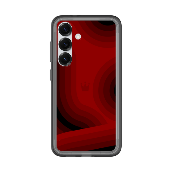 スリムプロテクションプレミアムケース［ CASEPLAY Winding Pattern - Red ］