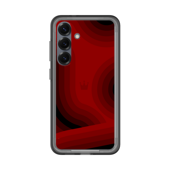 スリムプロテクションプレミアムケース［ CASEPLAY Winding Pattern - Red ］