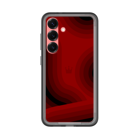 スリムプロテクションプレミアムケース［ CASEPLAY Winding Pattern - Red ］