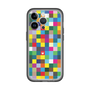 スリムプロテクションプレミアムケース［ CASEPLAY Rainbow Check ］