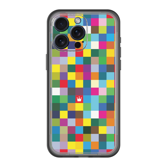 スリムプロテクションプレミアムケース［ CASEPLAY Rainbow Check ］