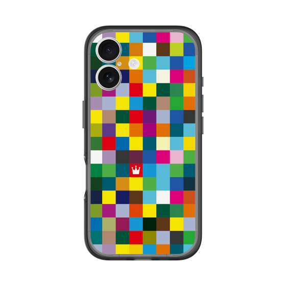 スリムプロテクションプレミアムケース［ CASEPLAY Rainbow Check ］