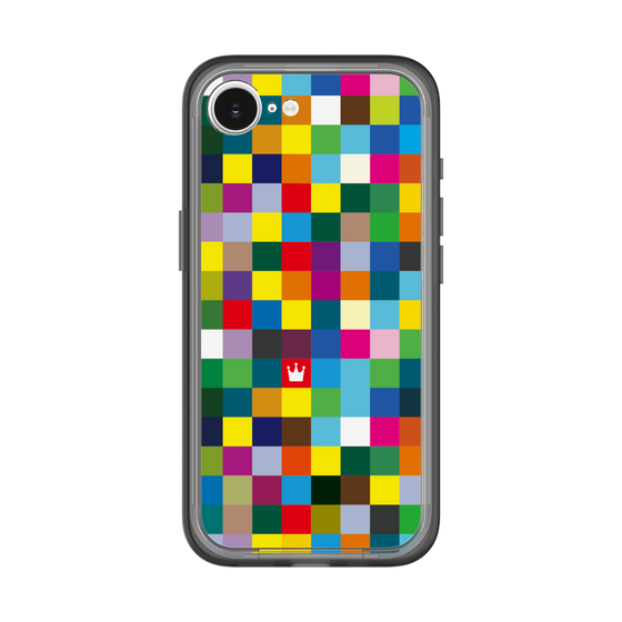 スリムプロテクションプレミアムケース［ CASEPLAY Rainbow Check ］