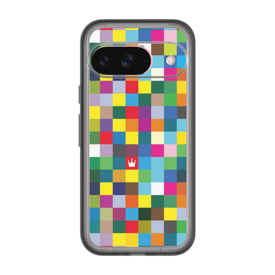 スリムプロテクションプレミアムケース［ CASEPLAY Rainbow Check ］