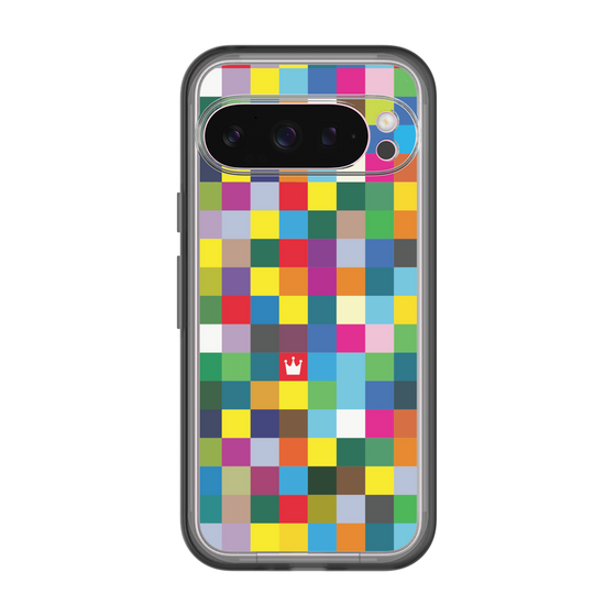 スリムプロテクションプレミアムケース［ CASEPLAY Rainbow Check ］