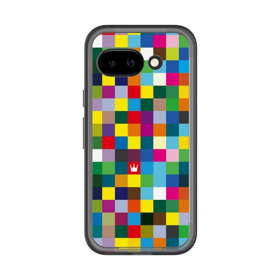 スリムプロテクションプレミアムケース［ CASEPLAY Rainbow Check ］