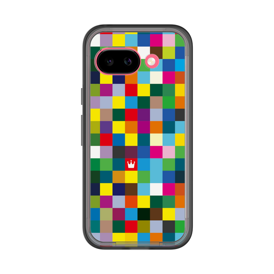 スリムプロテクションプレミアムケース［ CASEPLAY Rainbow Check ］
