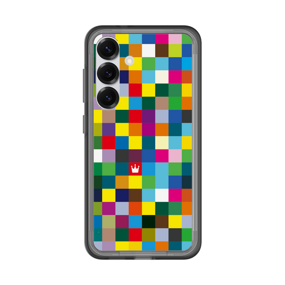 スリムプロテクションプレミアムケース［ CASEPLAY Rainbow Check ］