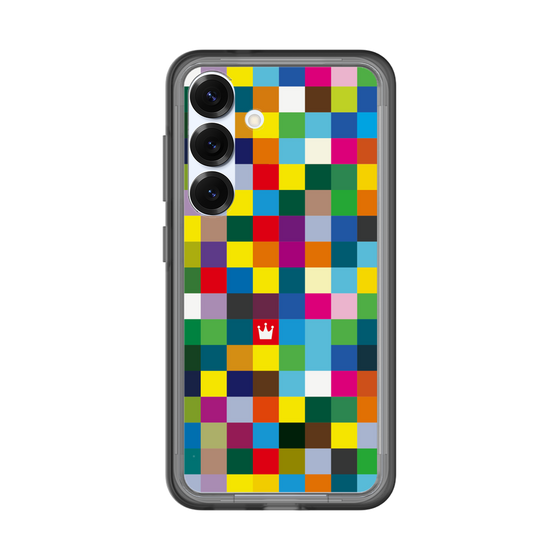 スリムプロテクションプレミアムケース［ CASEPLAY Rainbow Check ］