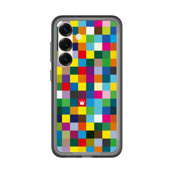 スリムプロテクションプレミアムケース［ CASEPLAY Rainbow Check ］