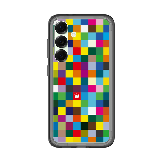 スリムプロテクションプレミアムケース［ CASEPLAY Rainbow Check ］