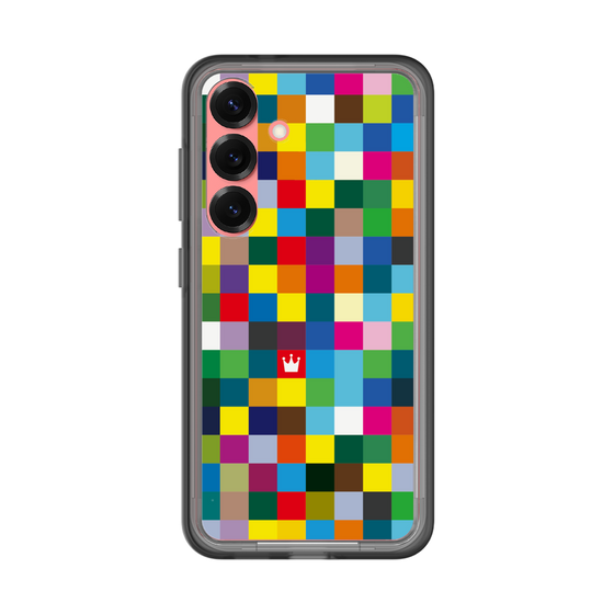 スリムプロテクションプレミアムケース［ CASEPLAY Rainbow Check ］