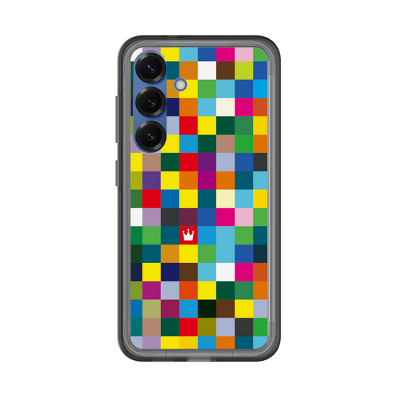 スリムプロテクションプレミアムケース［ CASEPLAY Rainbow Check ］
