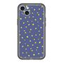 スリムプロテクションプレミアムケース［ Drawing Dot - Navy ］