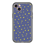 スリムプロテクションプレミアムケース［ Drawing Dot - Navy ］