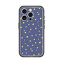 スリムプロテクションプレミアムケース［ Drawing Dot - Navy ］