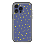スリムプロテクションプレミアムケース［ Drawing Dot - Navy ］