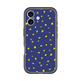 スリムプロテクションプレミアムケース［ Drawing Dot - Navy ］