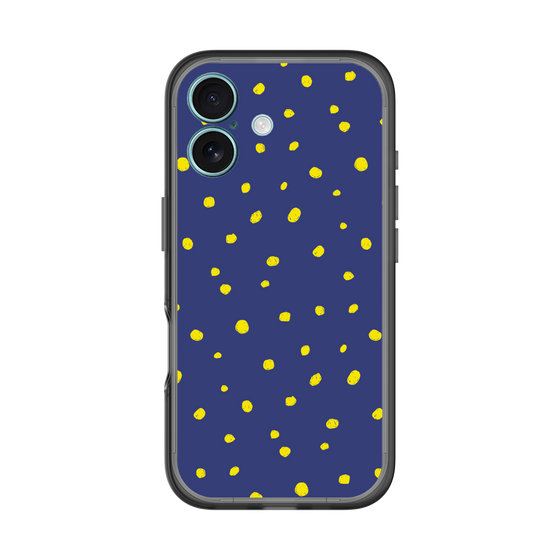 分離ケース［ Drawing Dot - Navy ］