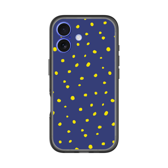 分離ケース［ Drawing Dot - Navy ］