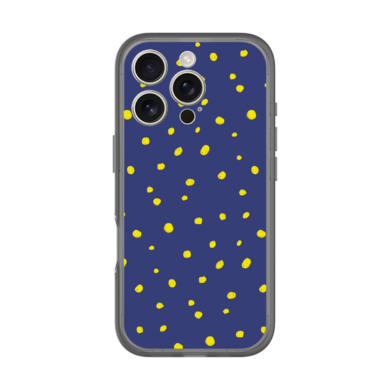 分離ケース［ Drawing Dot - Navy ］