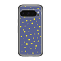 スリムプロテクションプレミアムケース［ Drawing Dot - Navy ］