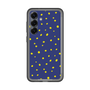 スリムプロテクションプレミアムケース［ Drawing Dot - Navy ］
